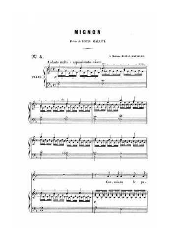 Charles Gounod - Mignon